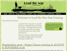 Tablet Screenshot of lead-theway.com